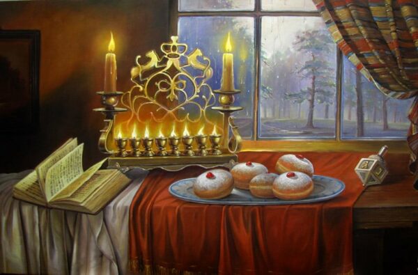 channukah painting