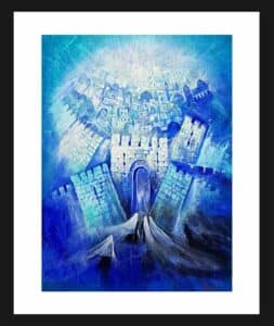 modern jerusalem painting