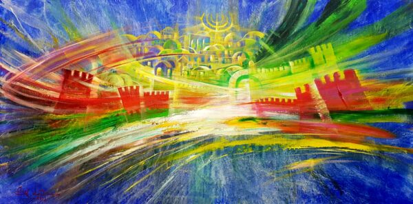 modern jerusalem painting