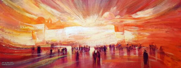 modern jerusalem painting