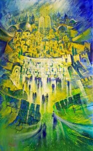 abstract jerusalem picture