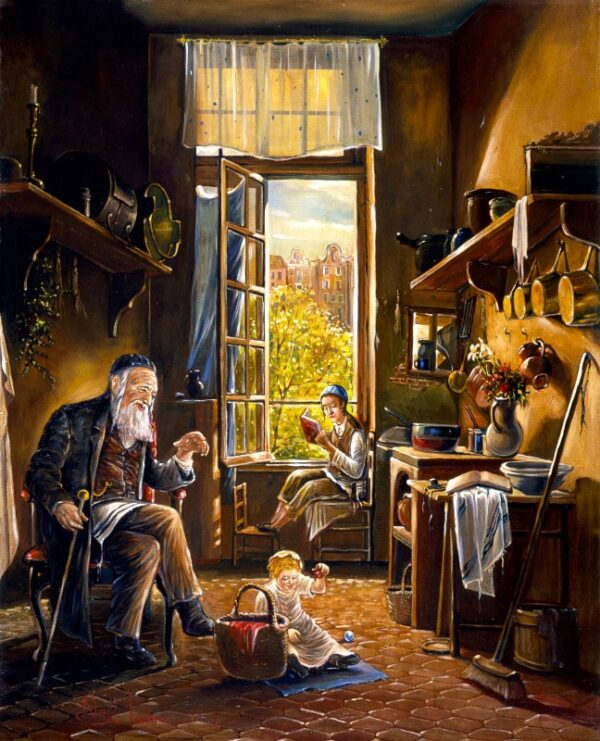 jewish life painting