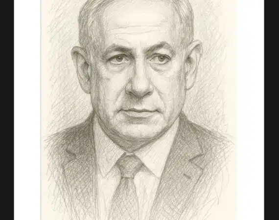 Benjamin Netanyahu Portrait