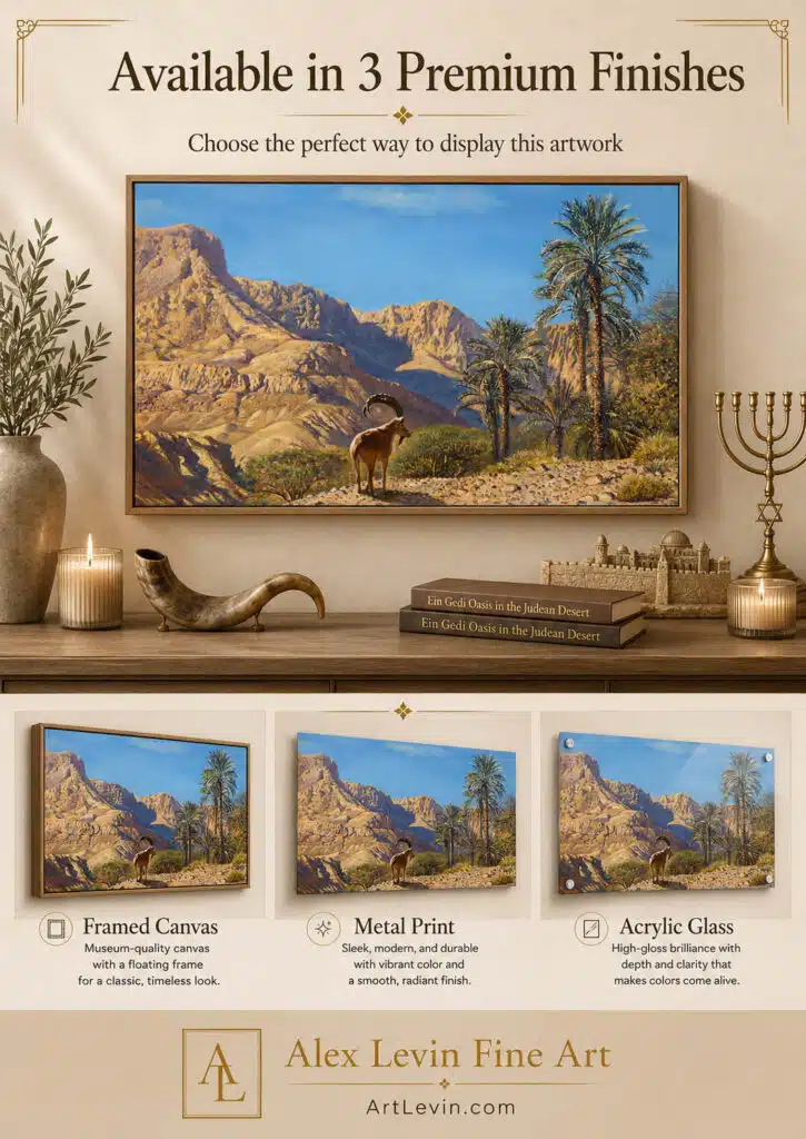 Ein Gedi painting