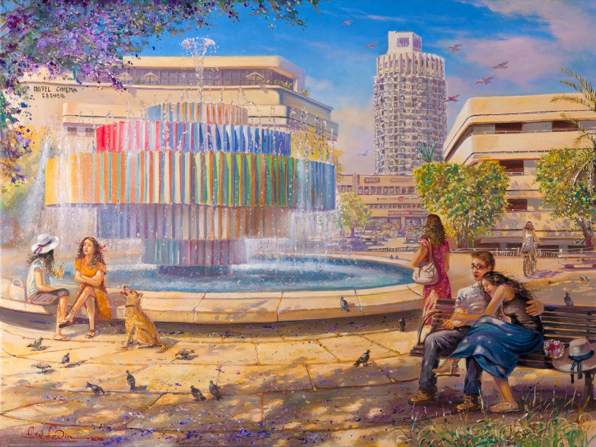 Painting of Tel Aviv