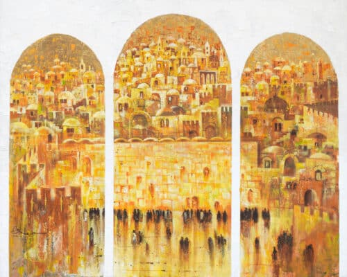 modern jerusalerm painting