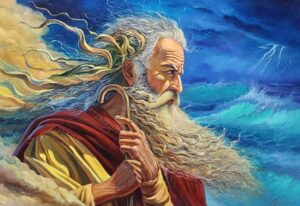 painting of Moses