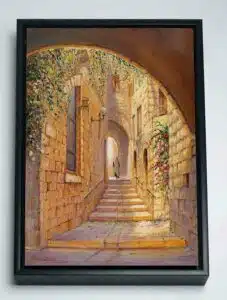 jerusalem painting framed