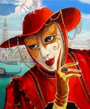 Venice Carnival Paintings