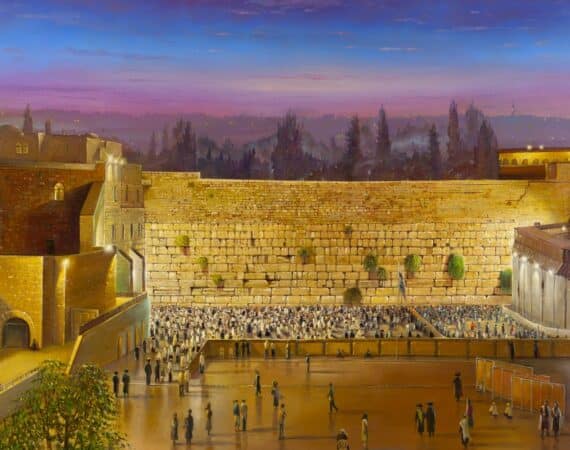 Kotel painting