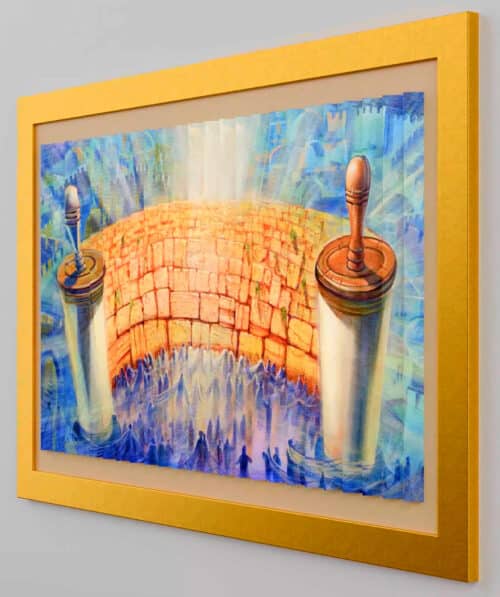 torah scroll painting