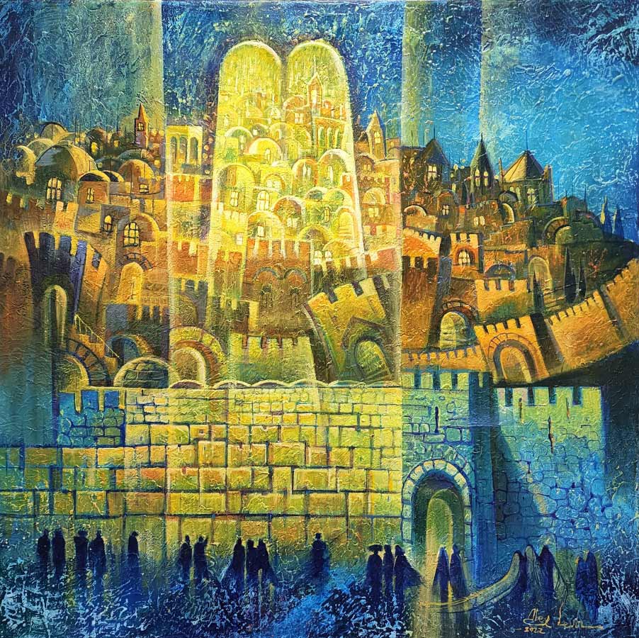 modern jerusalem painting