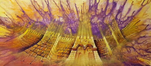 modern jerusalem painting