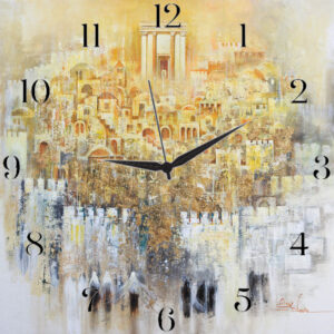 Jerusalem wall clock