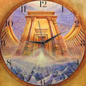 Jerusalem Wall Clock