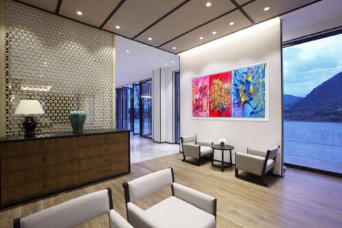 modern Jerusalem painting wall decor