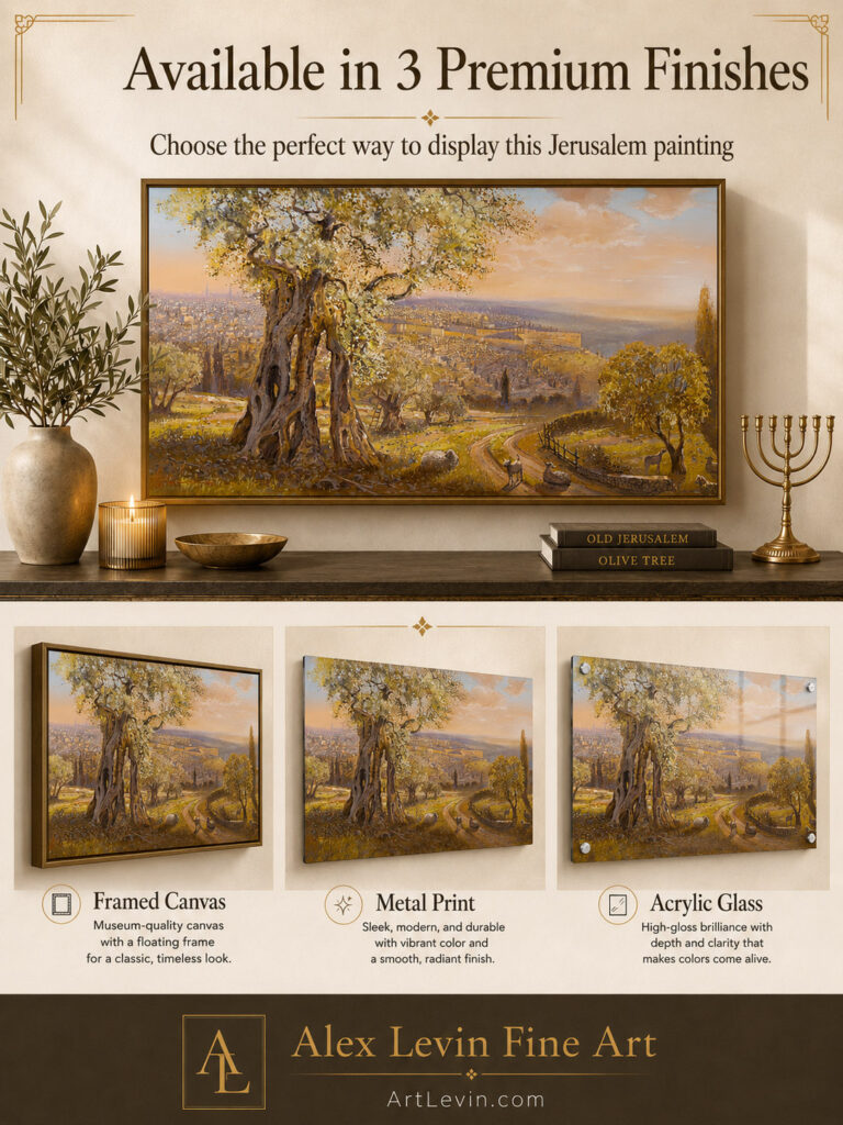Olive trees in jerusalem