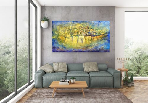 modern jerusalem painting