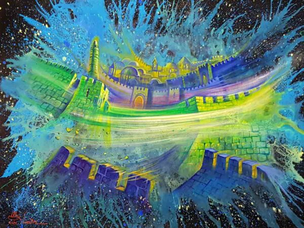 Modern Jerusalem painting