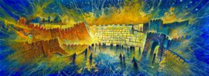 abstract jerusalem painting