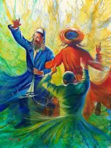 Jewish Dance painting