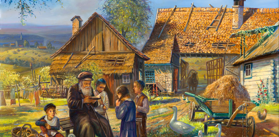 Jewish Art Paintings by Alex Levin