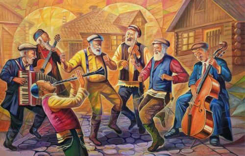 Klezmers jewish musicians