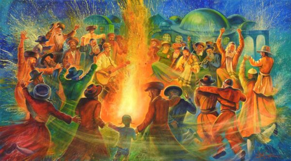 Lag Baomer painting