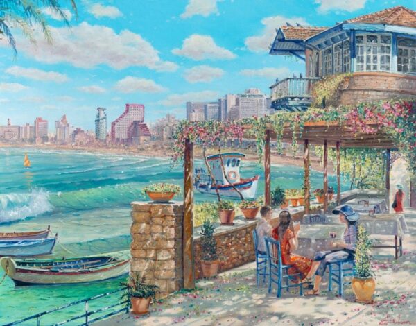 jaffa port painting