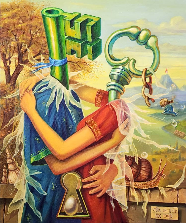 絵画 concept from life Surreal Painting about Life: Collectable Art by Alex Levin