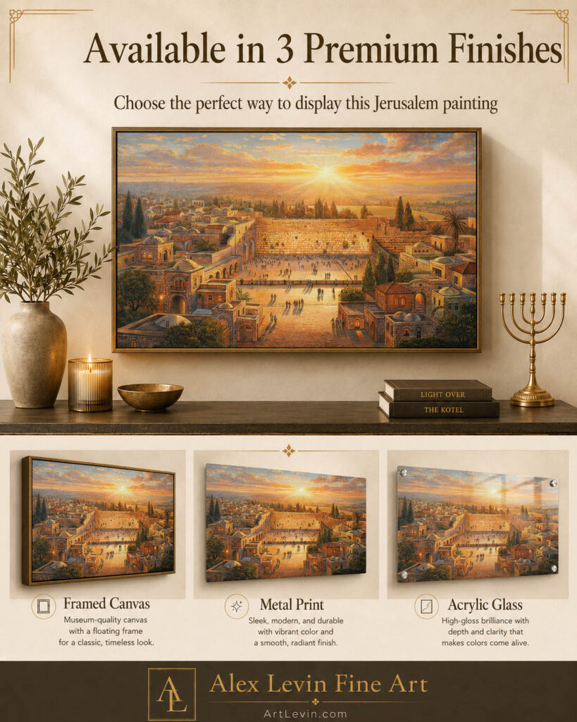 painting of kotel
