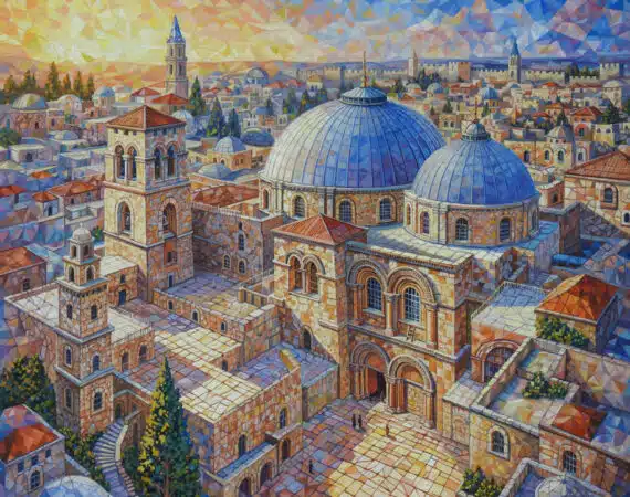 the Church of the Holy Sepulchre