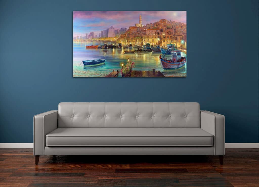 Metal Print on the wall
