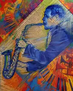 Jazz painting