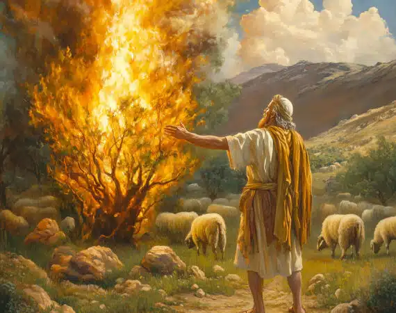 Moses and Burning Bush