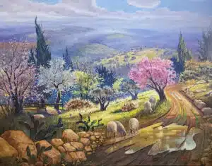 Nature of holy land Israel