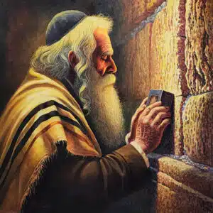 jewish man praying