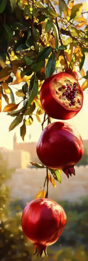 Pomegranates - 7 species of torah