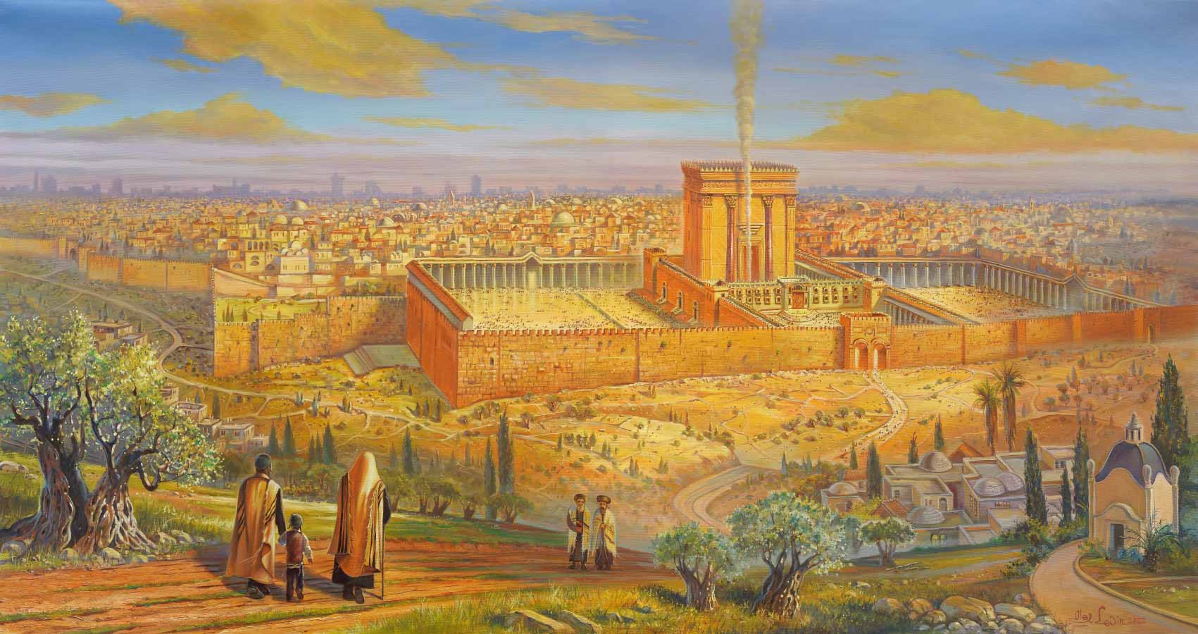 Jerusalem Paintings Alex Levin