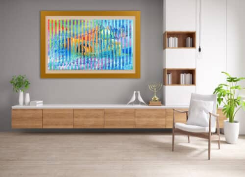 judaica optical art