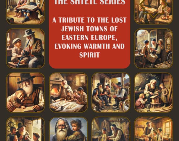 shtetl judaica paintingsd