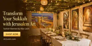 Sukkah Art Banners and Decoration