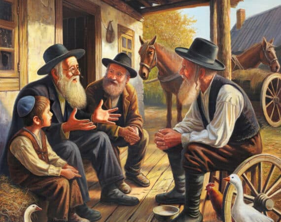 Judaica painting