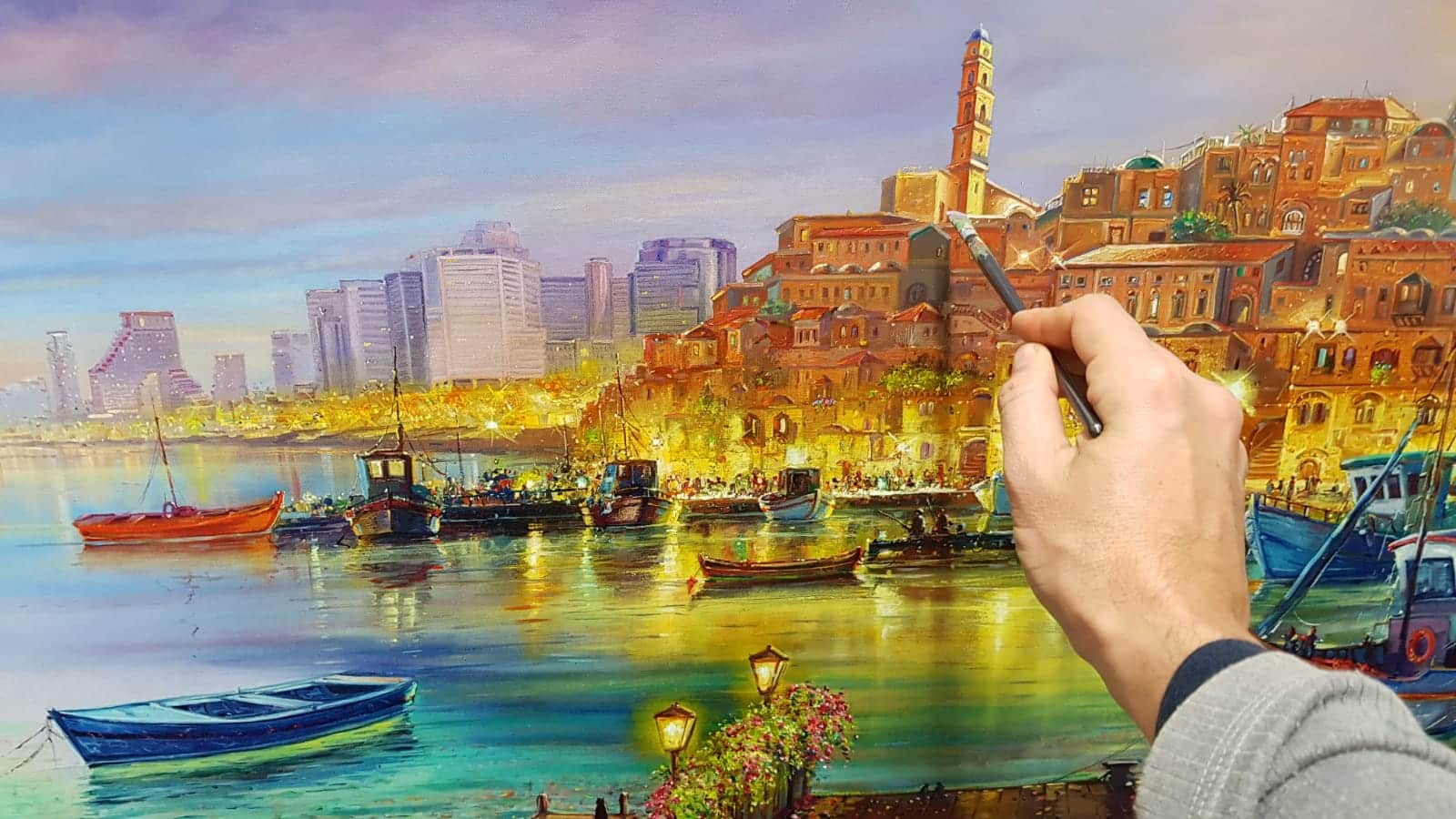 Tel Aviv painting