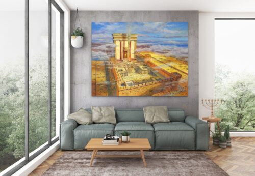 Jerusalem Temple painting