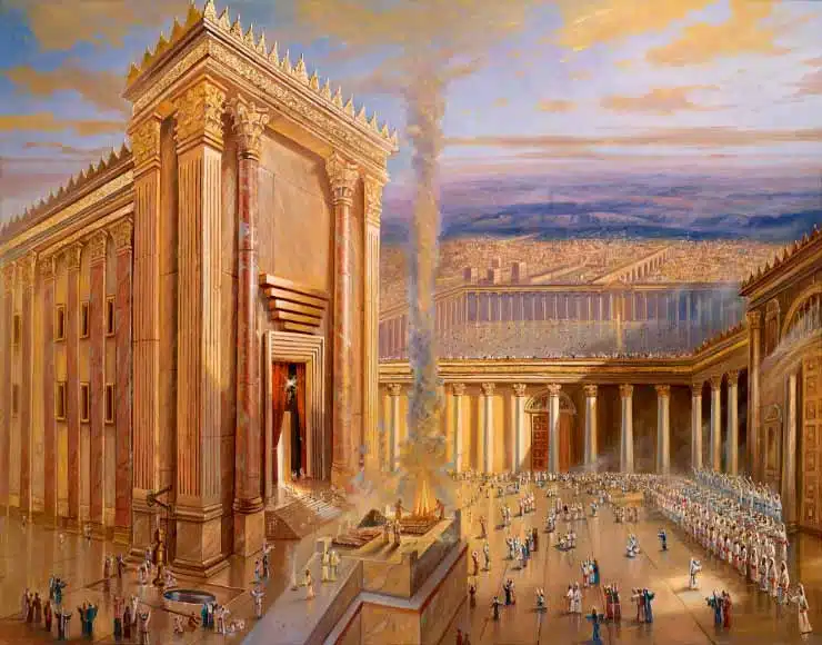 Jerusalem Temple Paintings