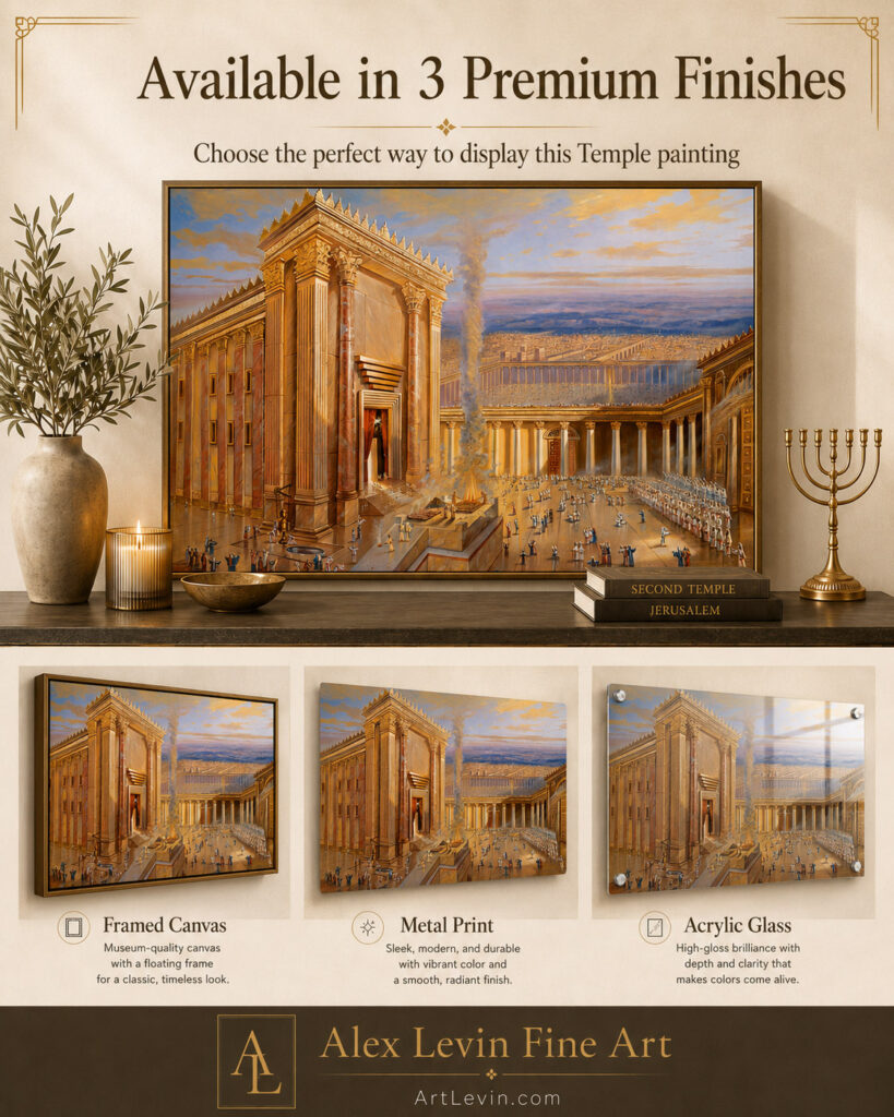 Temple in jerusalem painting