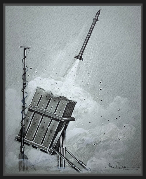 Israeli war painting