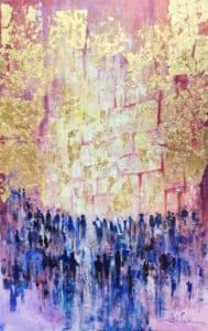 abstract kotel painting