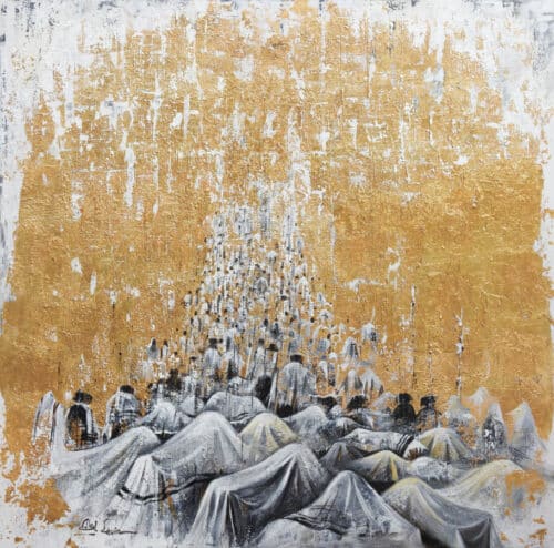 abstract jerusalem painting